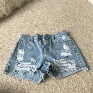 Teen Light Wash Ripped Jeans | 10-11Y |